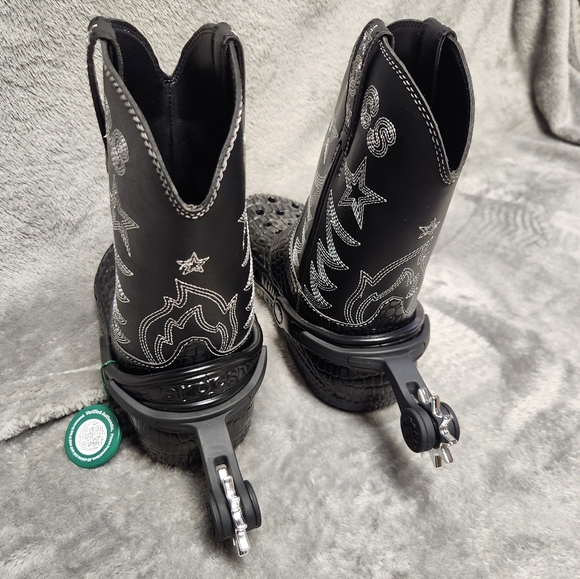 Verified Brand New. Crocs Classic Cowboy Boots M4/W6. Croctober. Fast Shipping - Picture 11 of 11